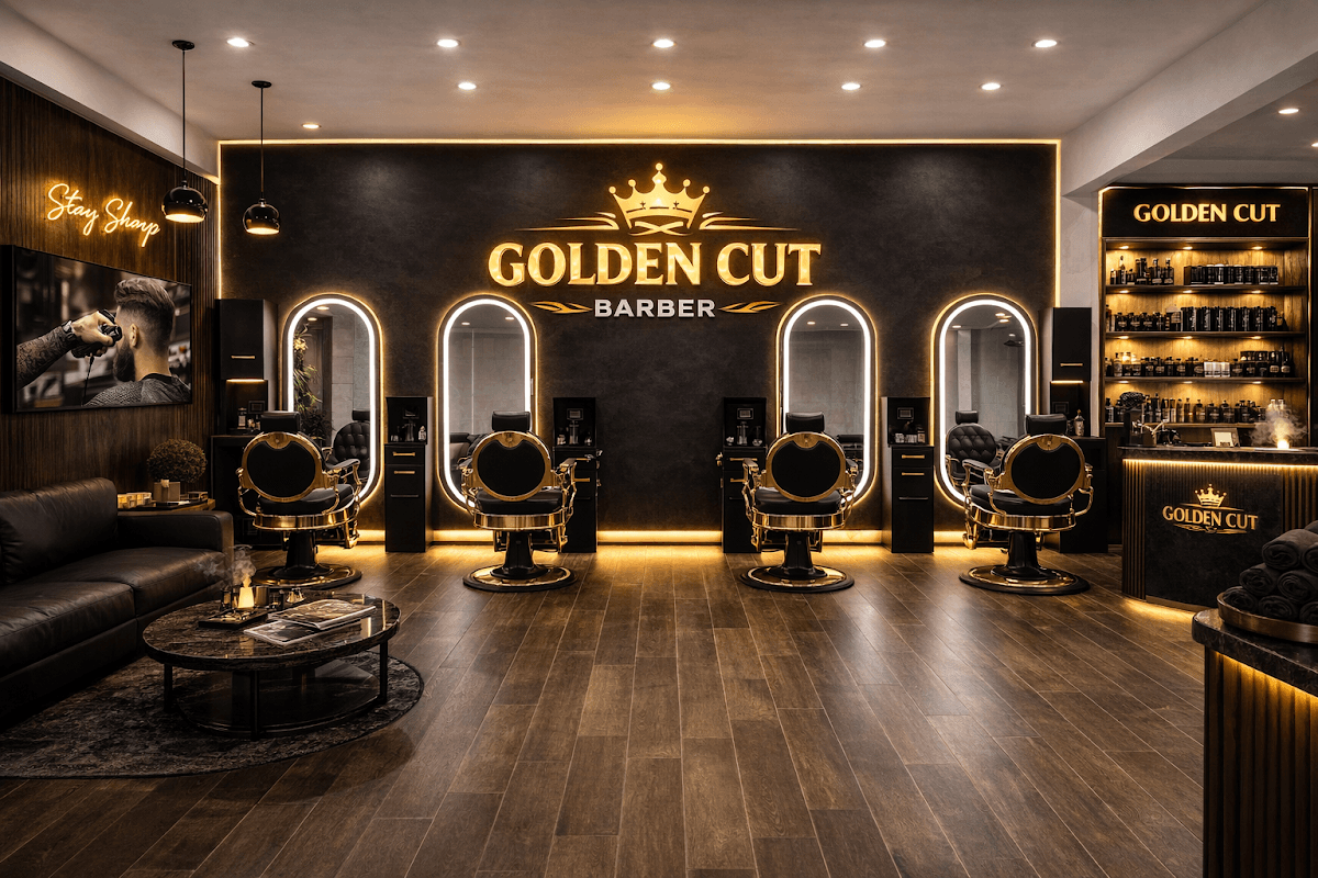 Golden cut barber - Imagen 1