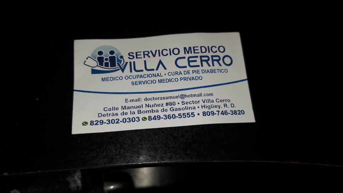 SERVICIO MEDICO VILLA CERRO - Imagen 1